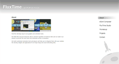 Desktop Screenshot of info.fluxtime.com