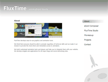 Tablet Screenshot of info.fluxtime.com